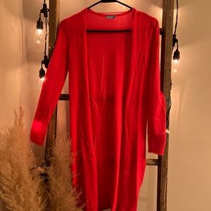 J. McLaughlin 100% cashmere cardigan.